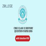 CBSE Class 12 History Question Paper 2026 with Solution